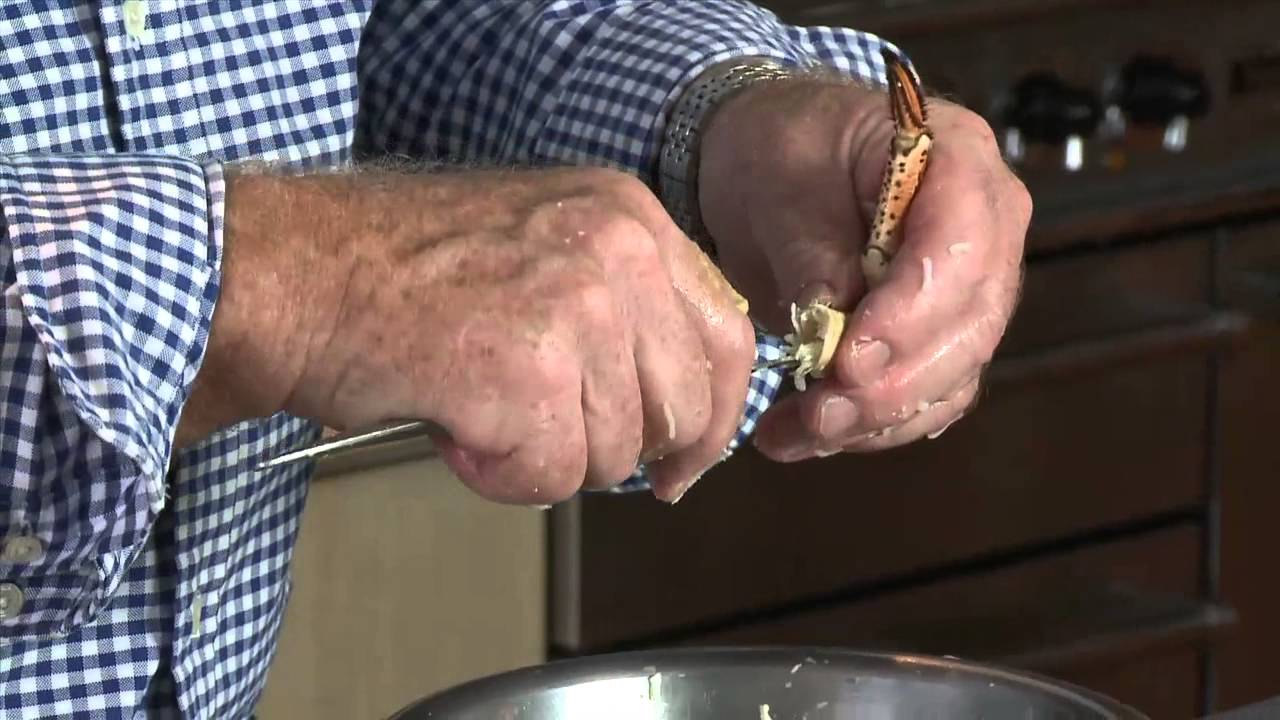 Rick Stein shows how to prepare Dressed Crab 2