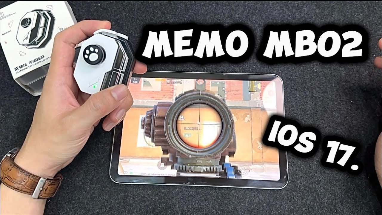 HƯỚNG DẪN CÀI ĐẶT GHÌM TÂM,AUTOTAP tay cầm MEMO MB02 trên iOS 17.