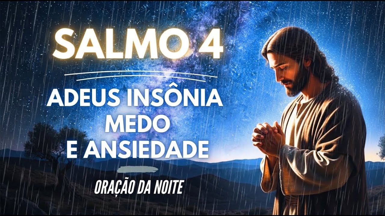 Deus Te Cura da Insônia: Ouça e Durma em 10 Minutos (Salmo 4)