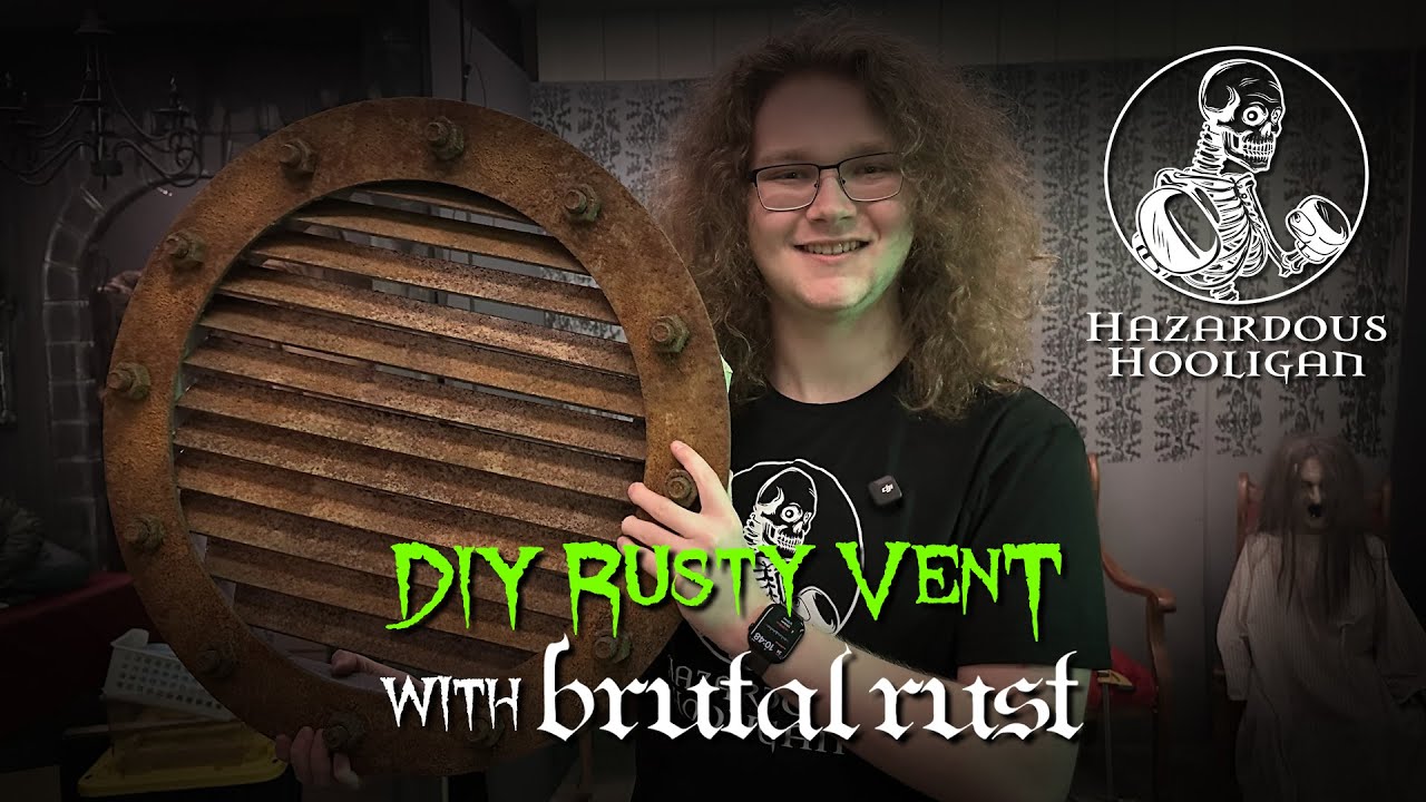 DIY Rusty Air Vent Using Brutal Rust