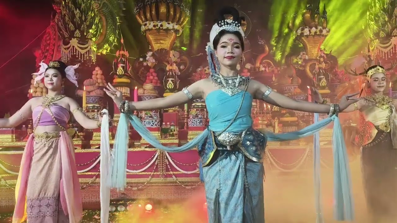 แสดงสดสัตตะมณีหิมวันต์ ณ บ้านแรงศรัทธาพญานาค ขอนแก่น