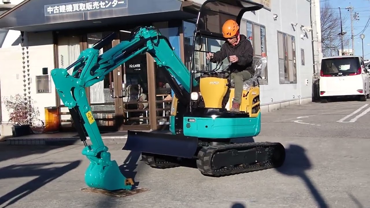 【A2697】RX-153S 2017年/373HR　中古ユンボ　油圧ミニショベル