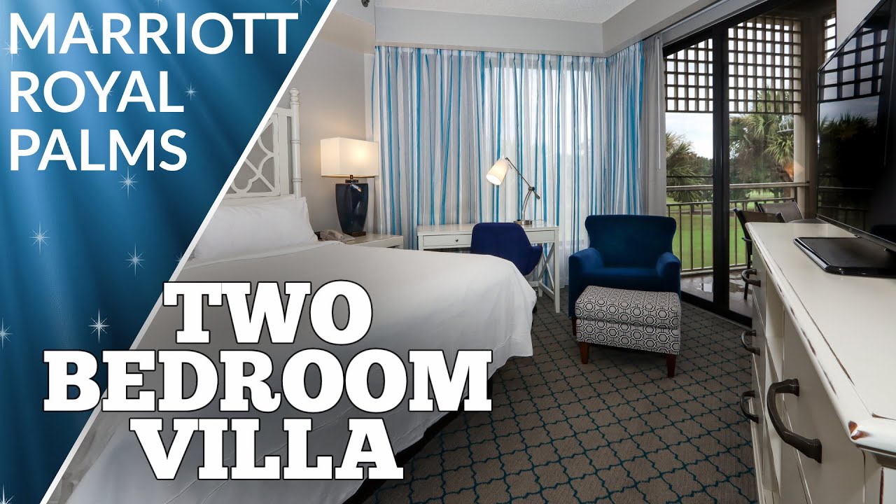 Marriott Royal Palms Orlando Florida - 2 Bedroom Villa Tour