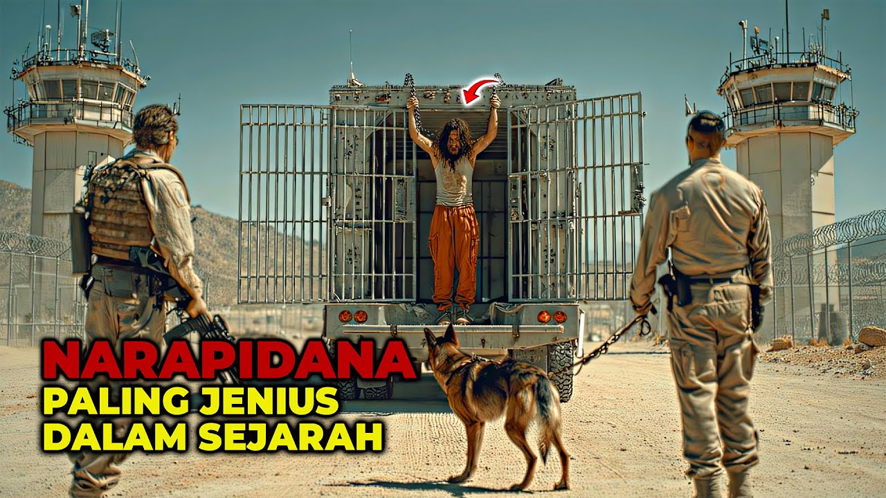 MENJADI TAHANAN PERTAMA YANG BERHASIL KABUR DARI PENJARA PALING KETAT DI DUNIA‼️Alur Cerita Film