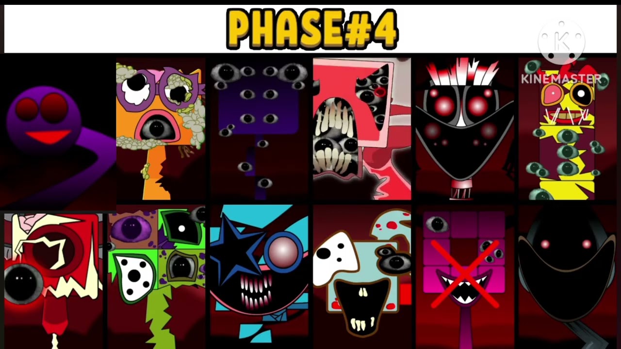 Sprunki oc purple circle for emoji in phase 4 made by @MipoBricks 