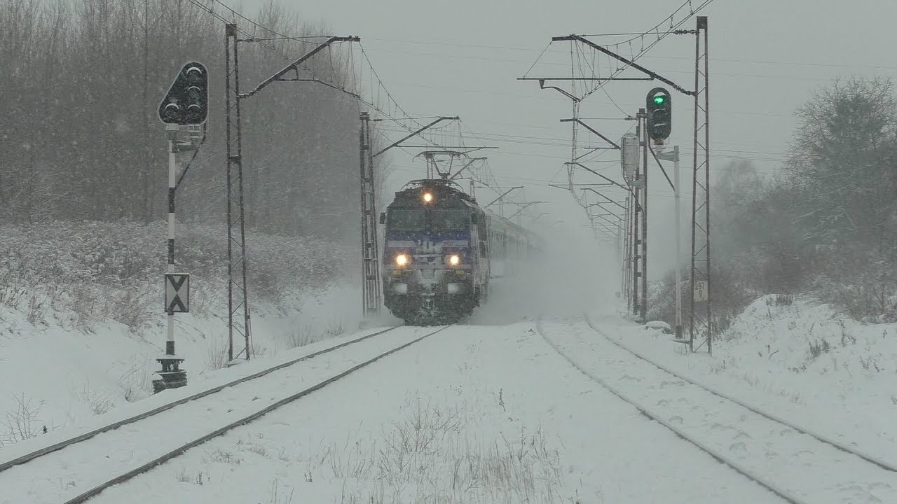 Zaśnieżona, zadymkowa Wiedenka | Dąbrowa G&oacute;rnicza Gołon&oacute;g/Ząbkowice | Zima 2019 rok