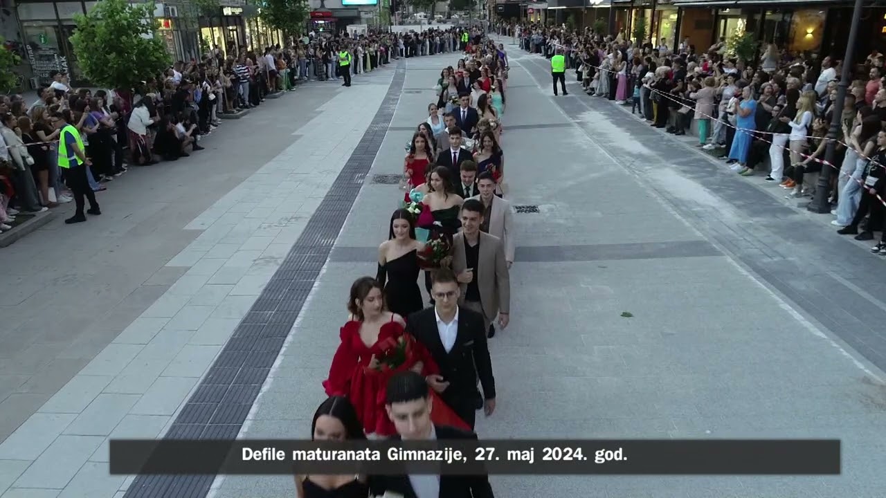 TV Galaksija 32 - REC VISE - Defile maturanata Gimnazije 27 maj 2024
