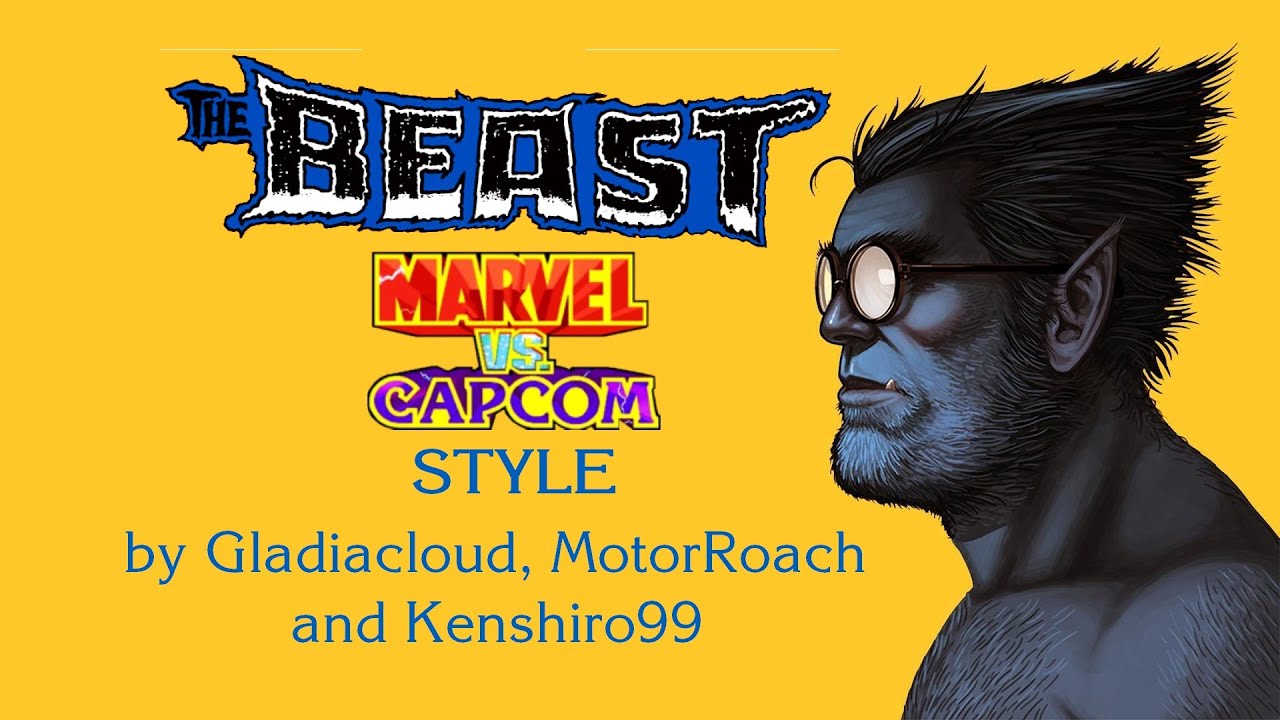 [MUGEN CHAR] Beast (X-Men) - Marvel vs. Capcom Style by Gladiacloud, MotorRoach & Kenshiro99 RELEASE