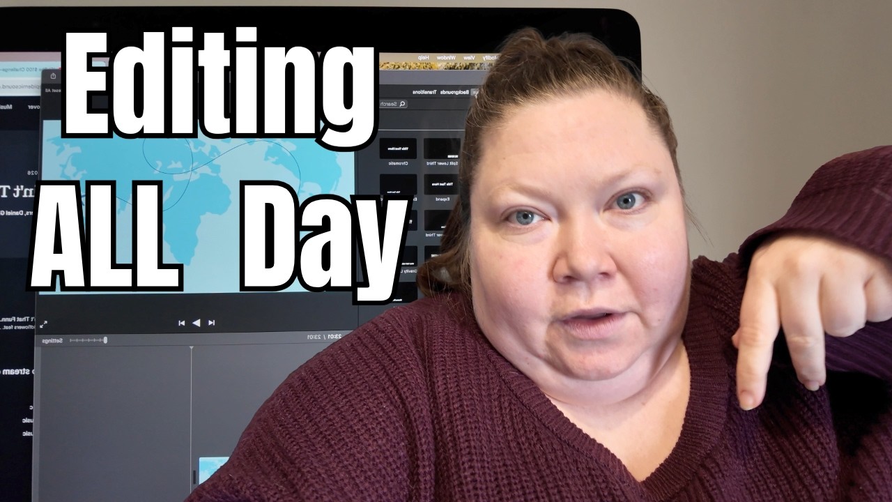 Editing YouTube Videos All Day (Creator Life)