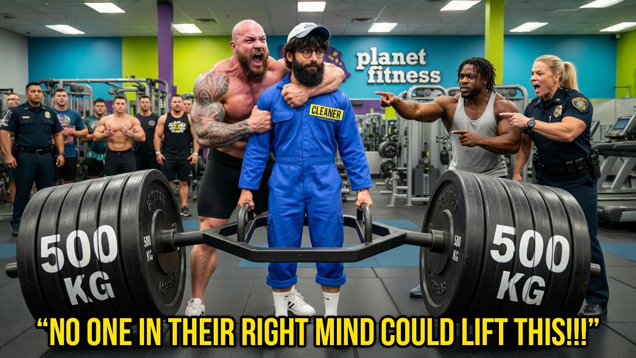 Anatoly Pulls Off the IMPOSSIBLE With His 32KG Mop Lift!!!  Anatoly Gym Pranks