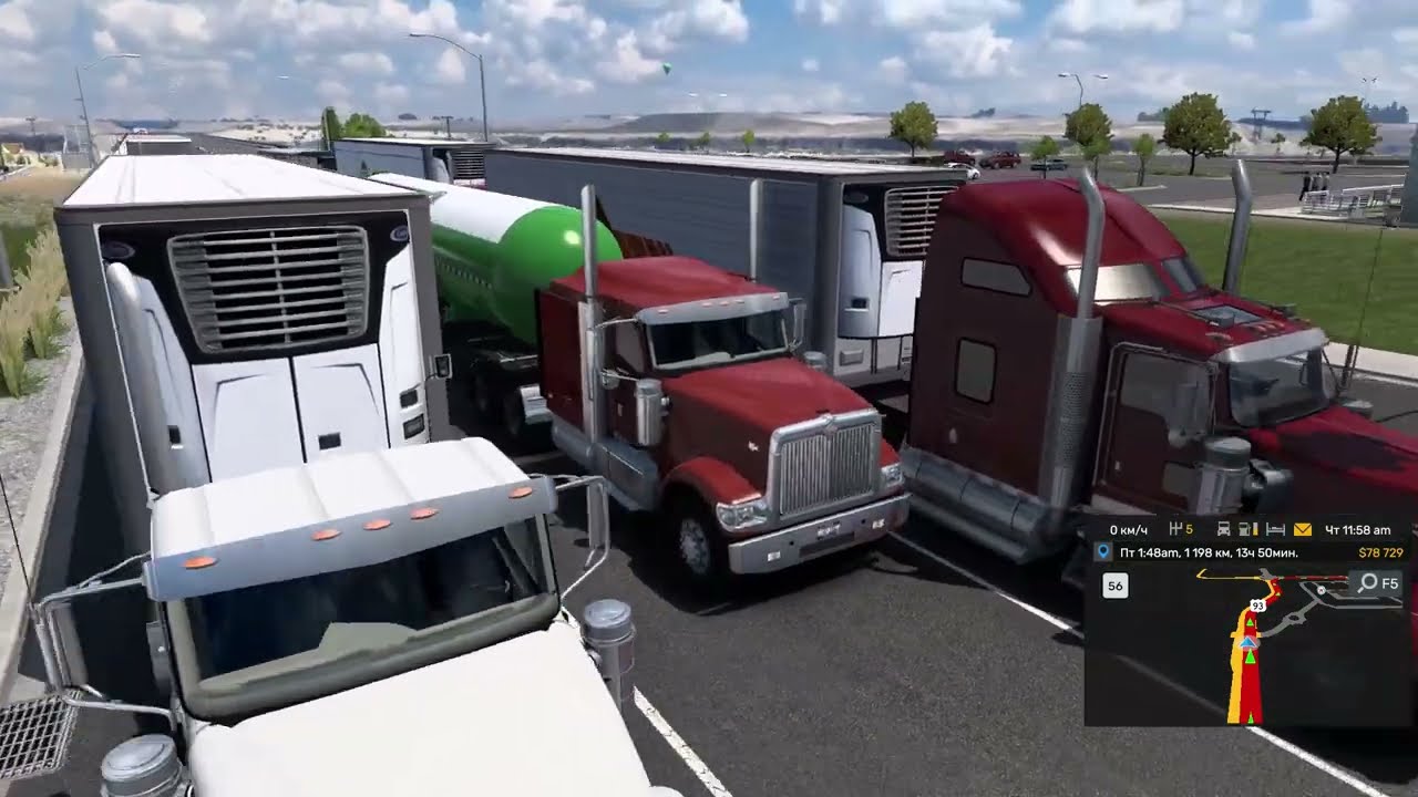 American Truck Simulator, Pocatello to Oakland, 1.53 update