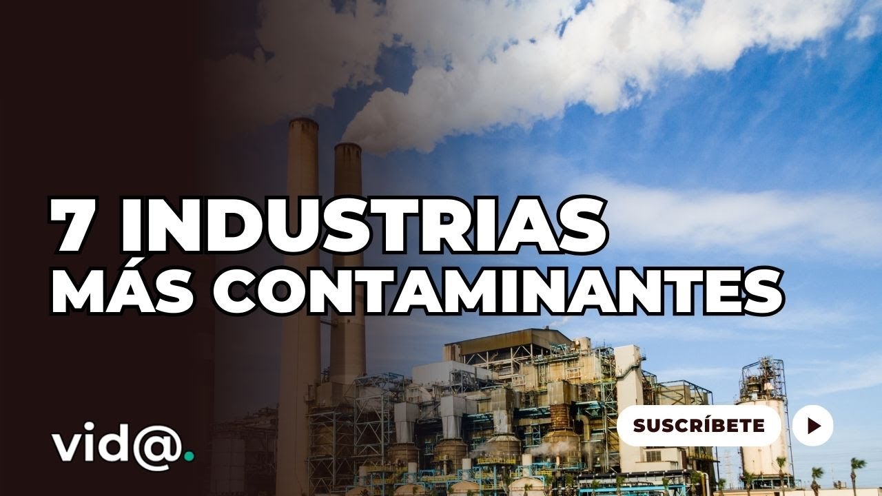 Las 7 industrias m&aacute;s contaminantes