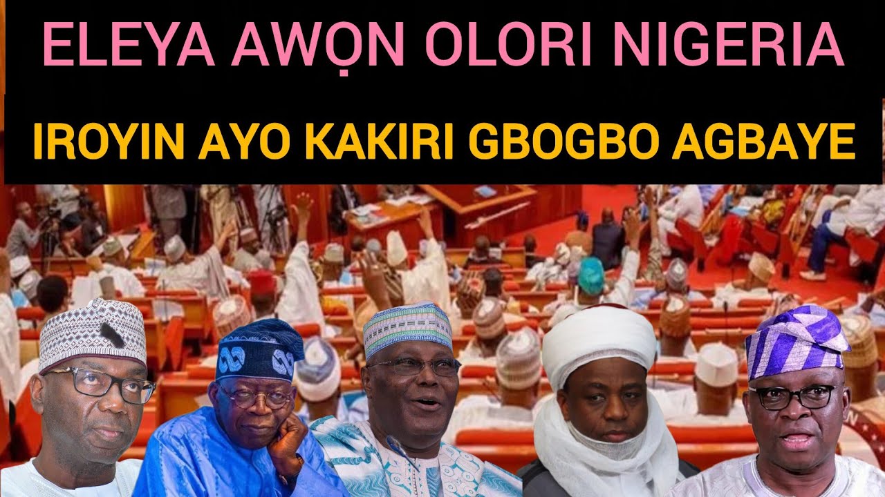 NIGERIA GOVERNMENT TI JA BO NI GBOGBO AFRICAN OLORUN KU ISE