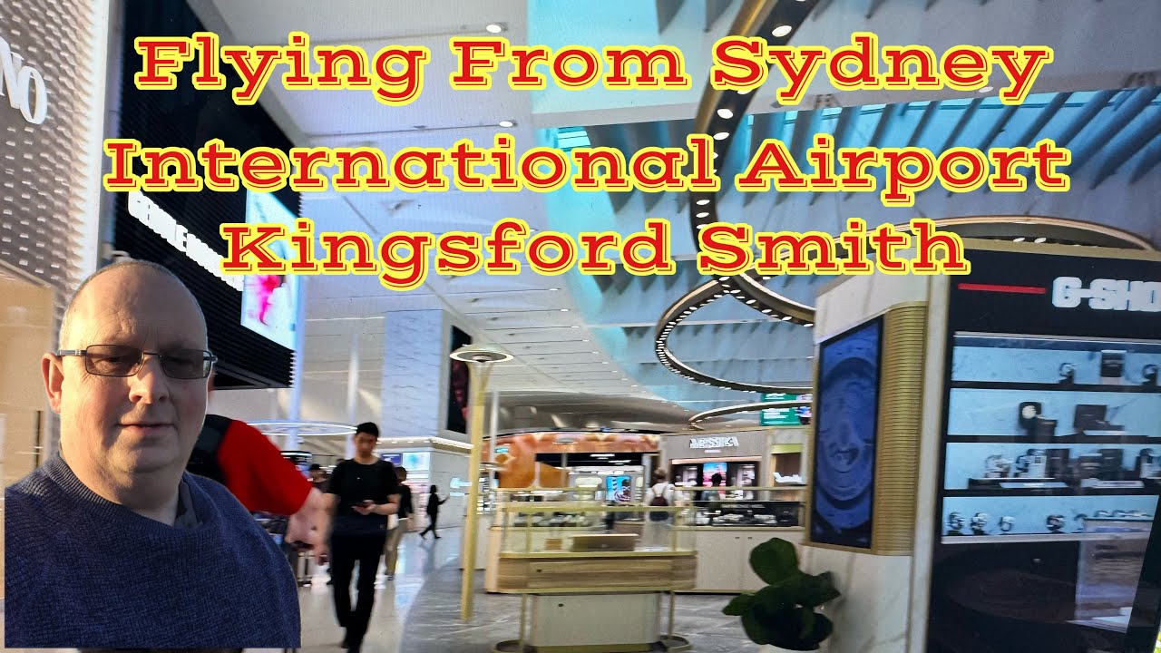FLYING FROM SYDNEY INTERNATIONAL AIRPORT KINGSFORD SMITH