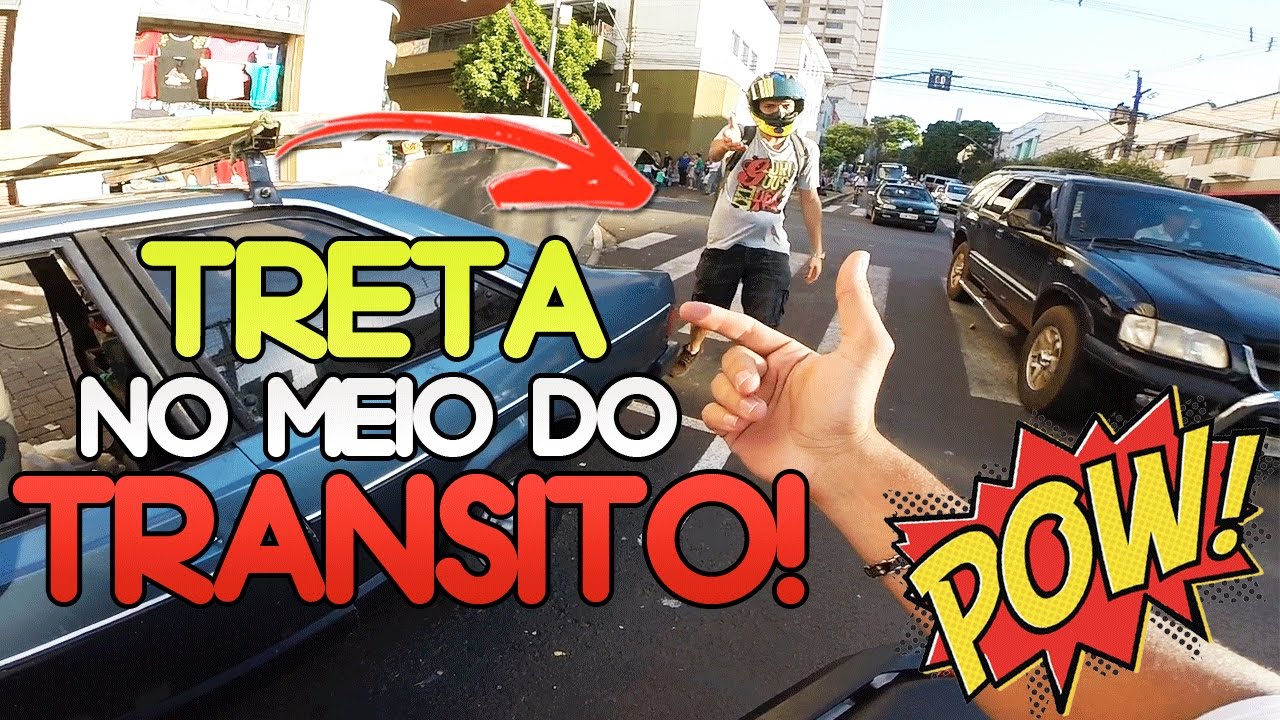 DESAFIO: BRIGANDO NO MEIO DO TRANSITO