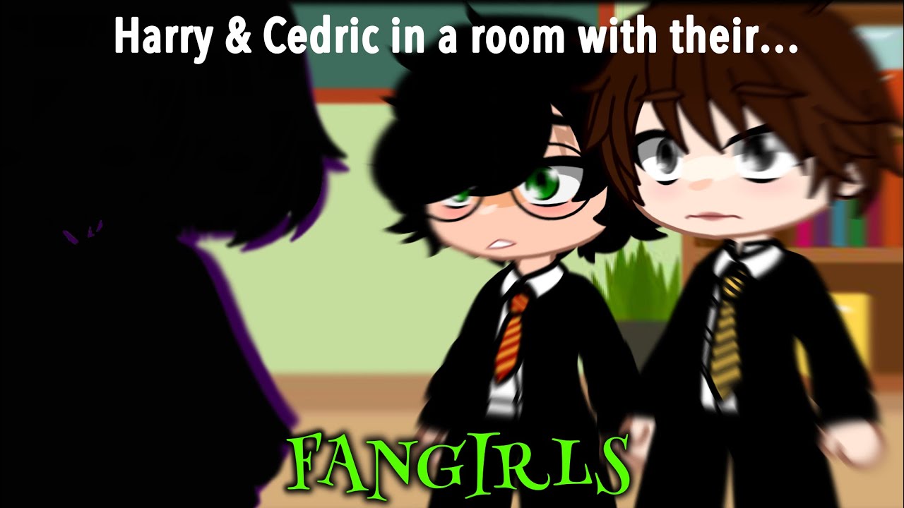 Harry and Cedric stuck with their fangirls for 24 hours! || Gacha Club || Hedric