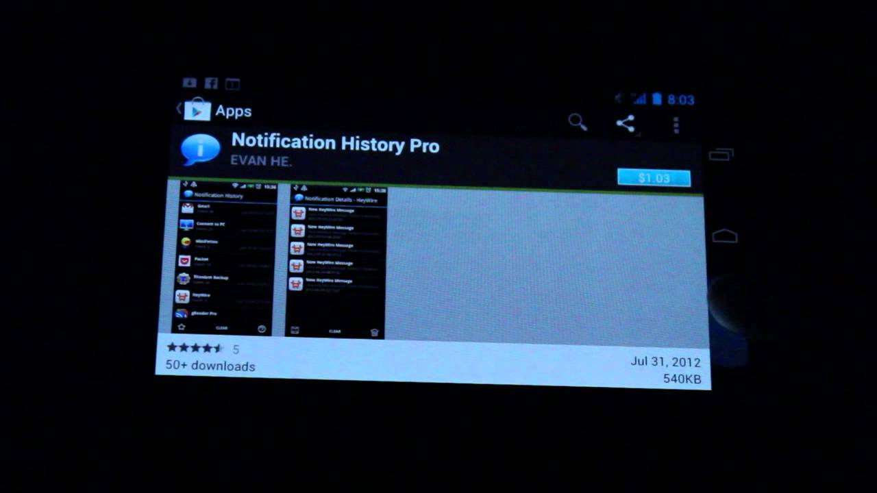 Notification History for Android - Review