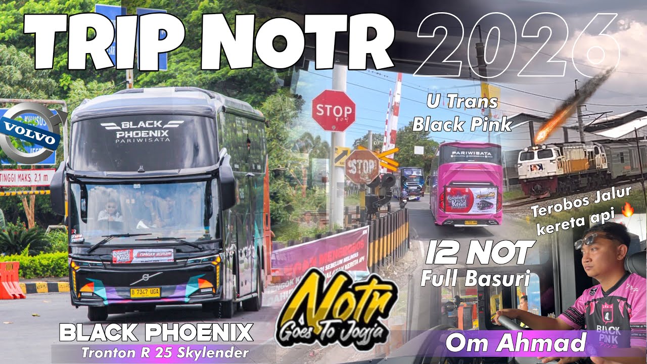 PART 2‼️MAKIN SERU KONVOI BARENG UNIT BARU U TRANS BLACK PINK ( TRIP YANG DI NANTI MANIA NOTR 2026 )