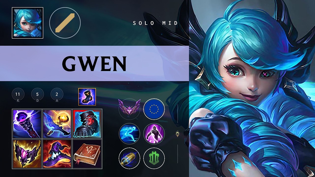 Gwen Mid vs Sylas - EUW Master Patch 26.08