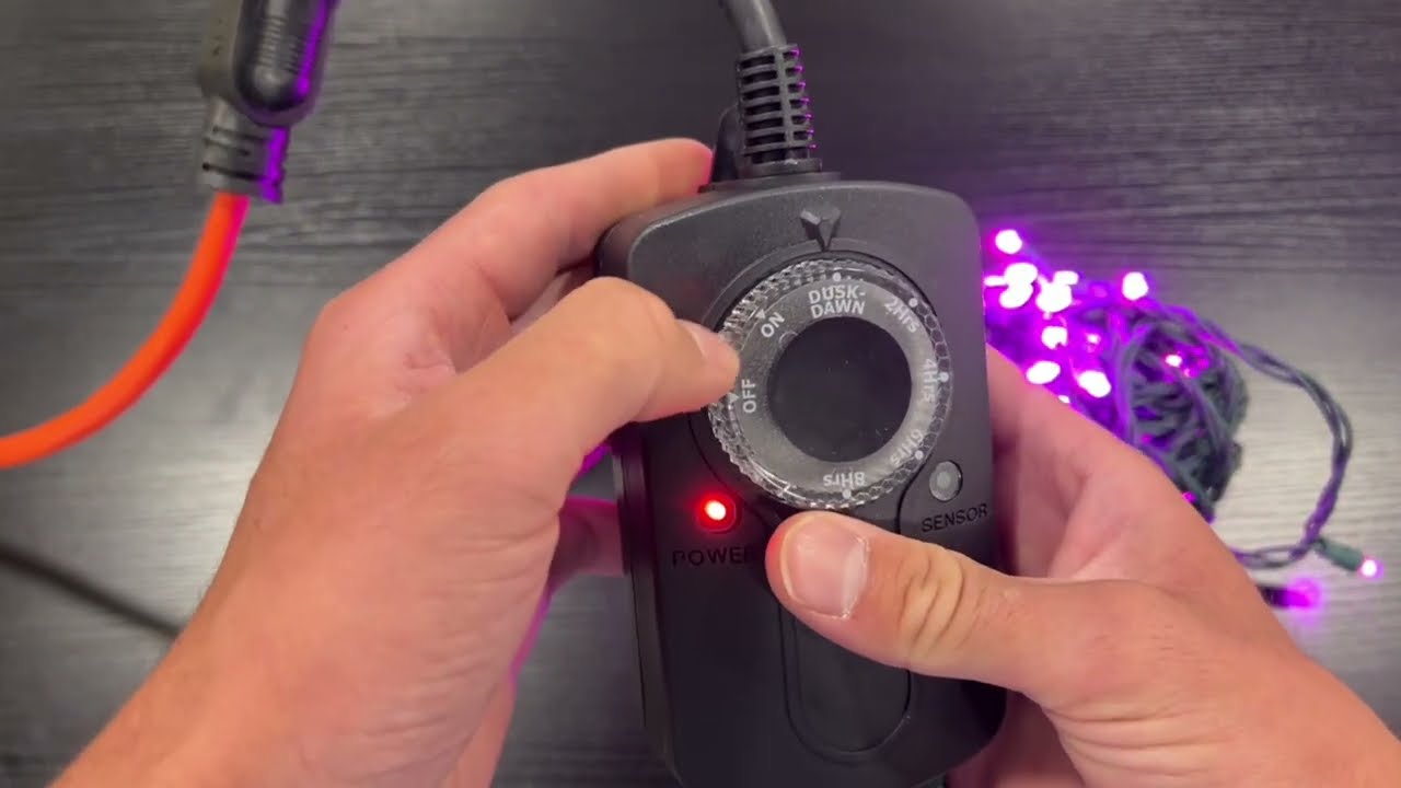 How to Use a Photocell Timer for Christmas Lights