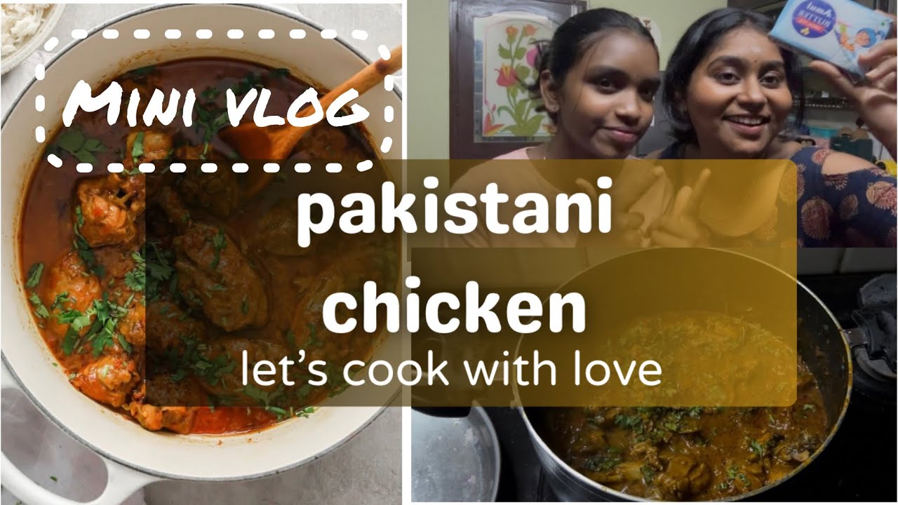 Pakistani chicken recipe 😋family time♥️#familyvlogs #pakistanichickenrecipe 