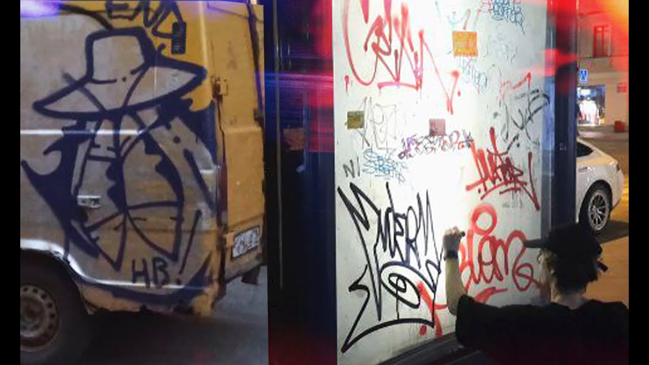 GRAFFITI GENTLEMENS part 2. Граффити бомбинг СПБ.
