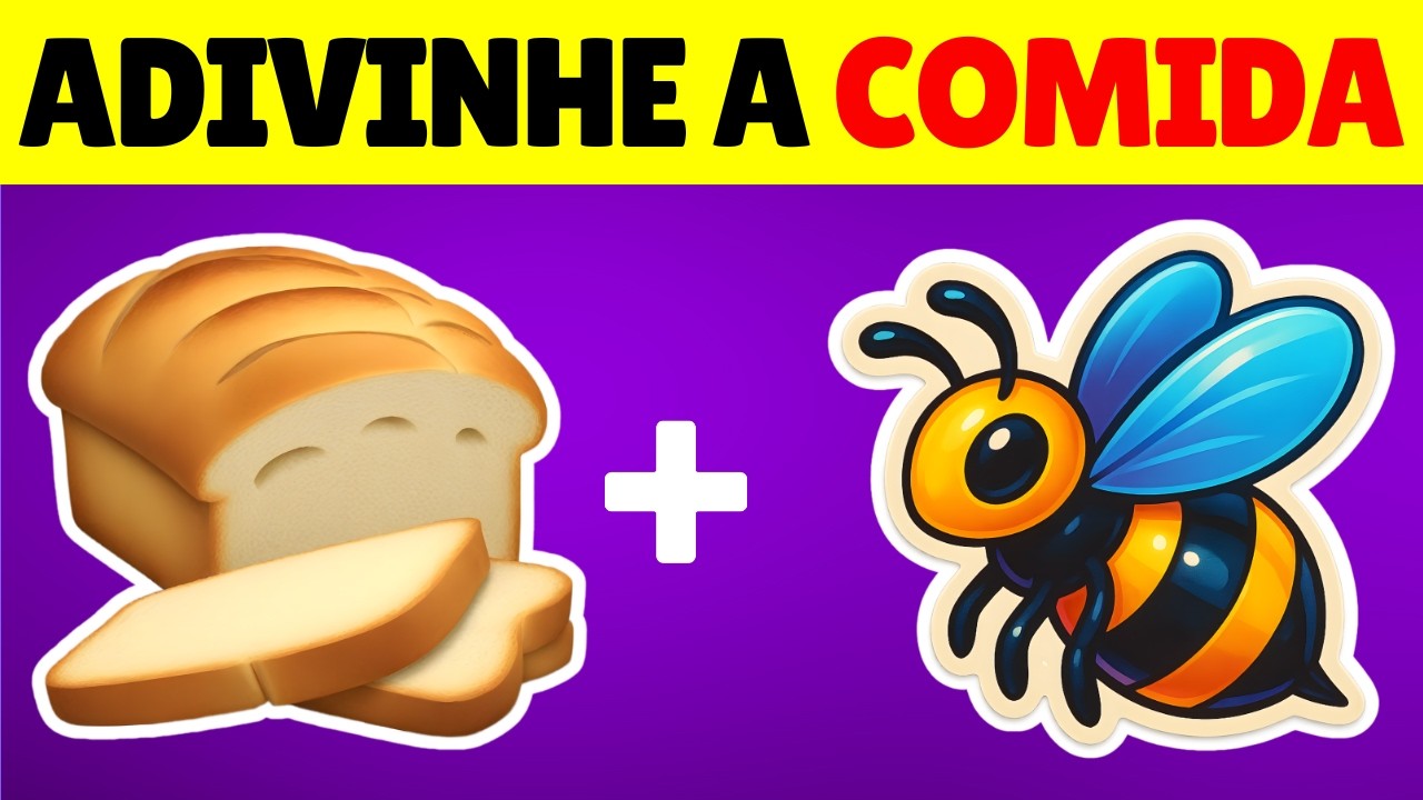 🍔 Você Consegue Adivinhar as Comidas e Bebidas pelos Emojis? 🍰🧠 | 40 Desafios | Quiz Espacial