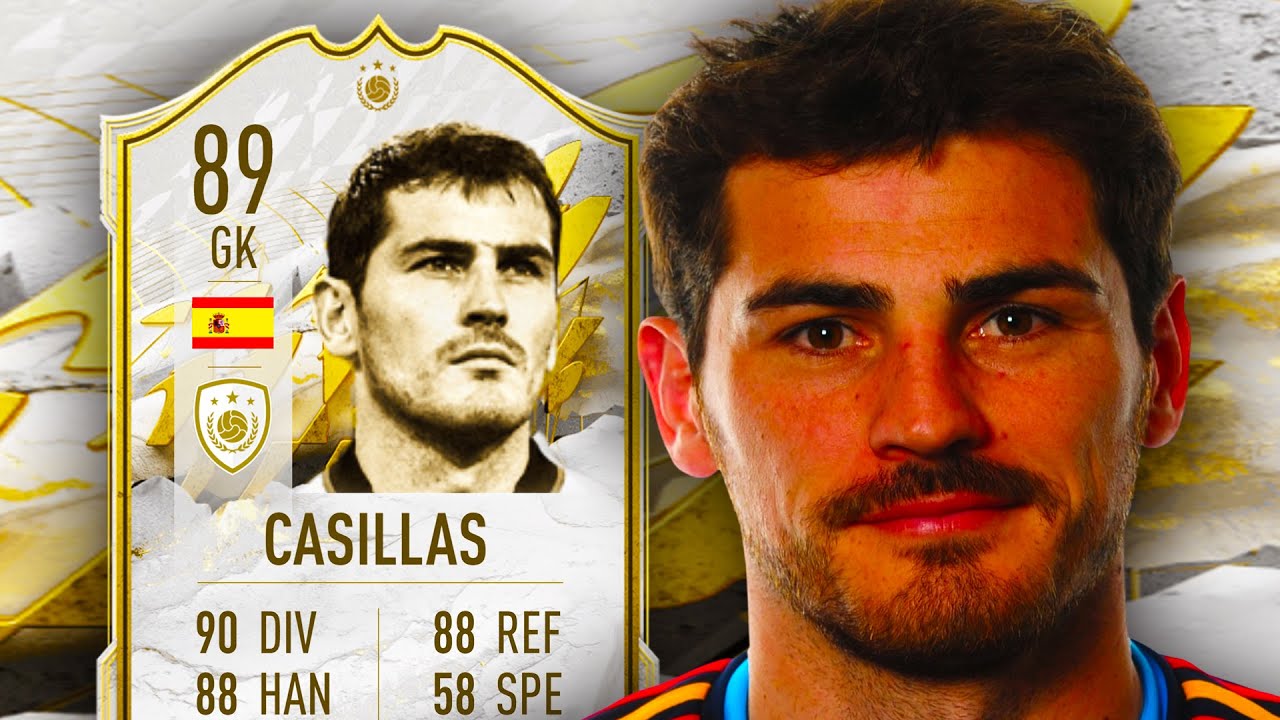 ICON SWAPS 1? 🤔 89 MID CASILLAS PLAYER REVIEW - FIFA 22 ULTIMATE TEAM