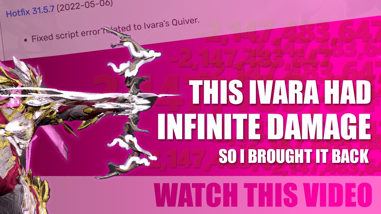I Tried Recreating the Deleted Infinite Damage Ivara Build