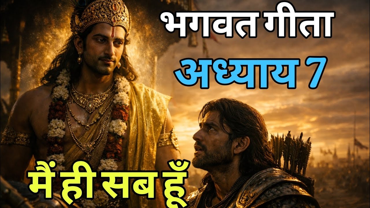 भगवद्गीता अध्याय 7 | जब कृष्ण ने बताया – मैं ही सब कुछ हूँ | ज्ञान विज्ञान योग