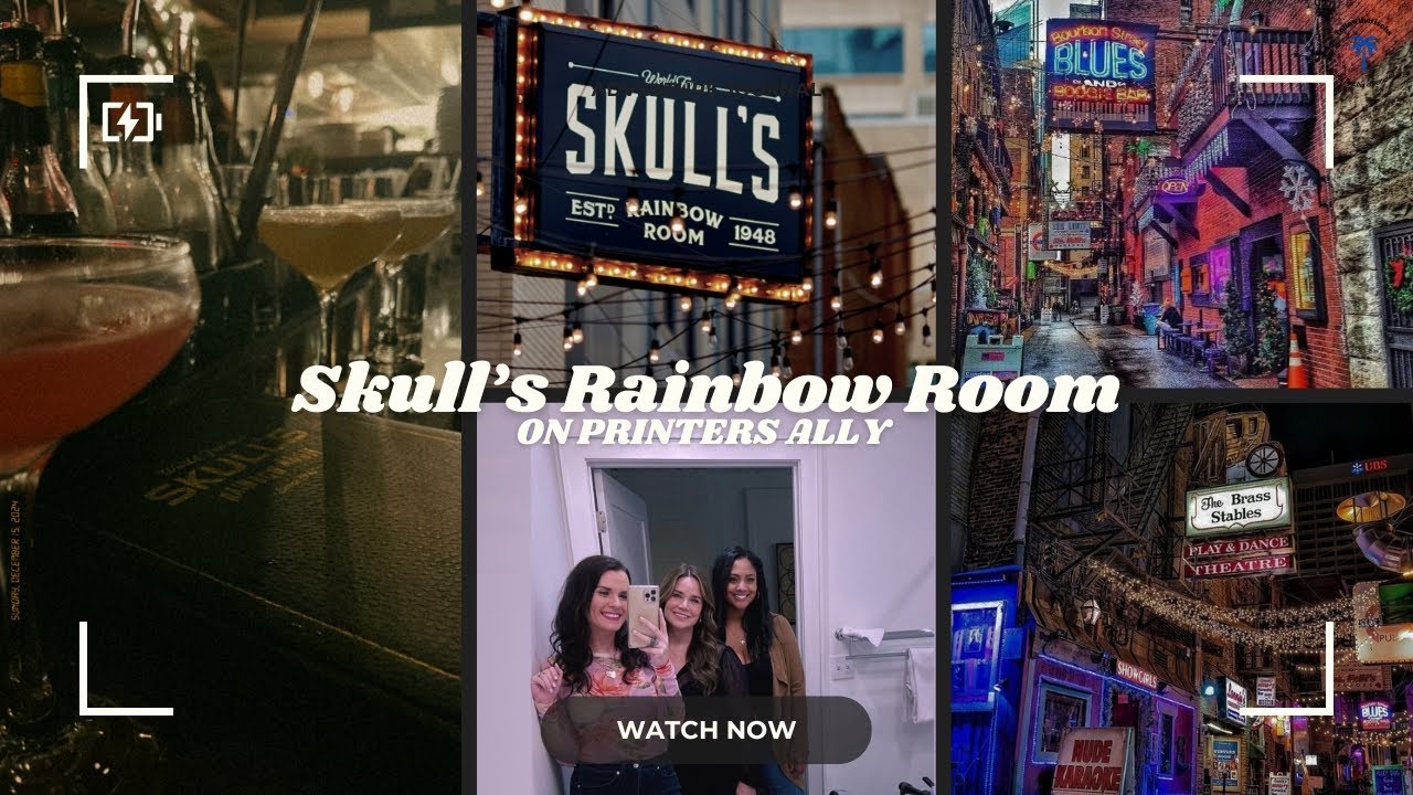 Skull's Rainbow Room : Printers Alley, Nashville, TN