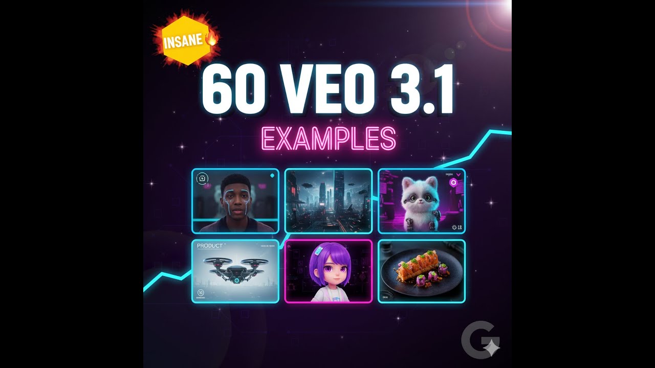60 INSANE Google Veo 3.1 Examples That Will Blow Your Mind 🤯