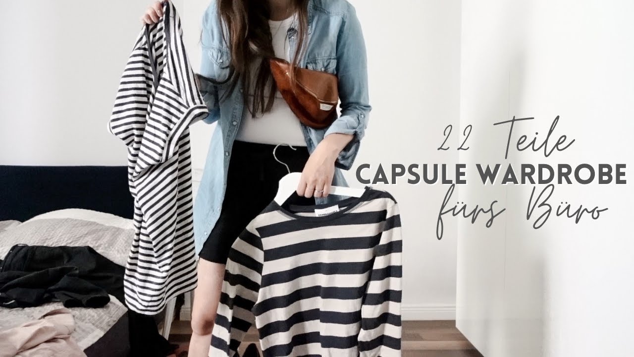 CAPSULE WARDROBE fürs OFFICE aus Teilen, die ich bereits besitze: 22 Teile & 10 Outfits