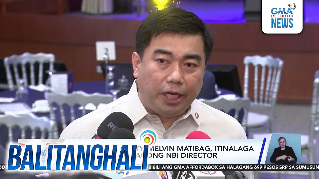 Malaca&ntilde;ang - Atty. Melvin Matibag, itinalaga ni PBBM bilang bagong NBI Director | Balitanghali
