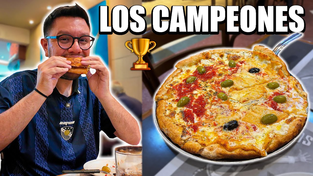 Esta PIZZA A LA PIEDRA es de LAS MEJORES DE LA CIUDAD de BUENOS AIRES 🔝 - Los Campeones