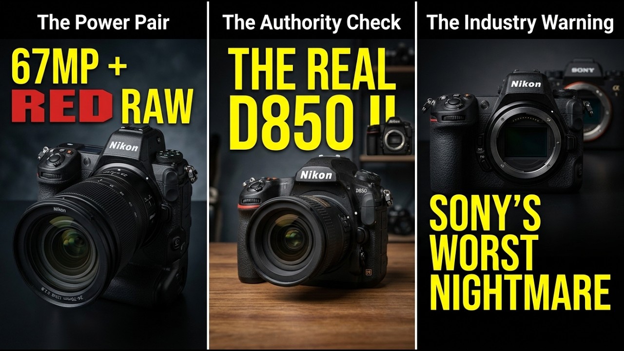 Nikon Z7 III Leaks: 67MP Sensor, RED RAW & D850 Successor Explained!