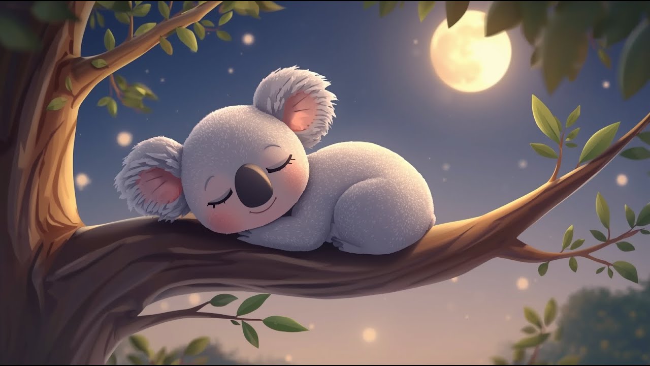🌙 60 MINUT Kołysanka o Małej Koali na dobranoc 🐨✨ - UŚPIJ DZIECKO W 60 MINUT Kołysanka wyciszanka 🎶