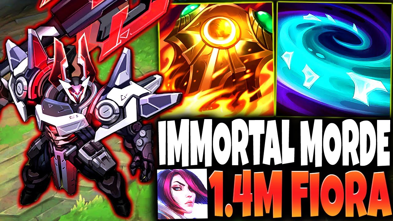 1.4 Million Mastery FIORA and AKSHAN vs my IMMORTAL MORDEKAISER BUILD 🔥 LoL Top Morde s13 Gameplay