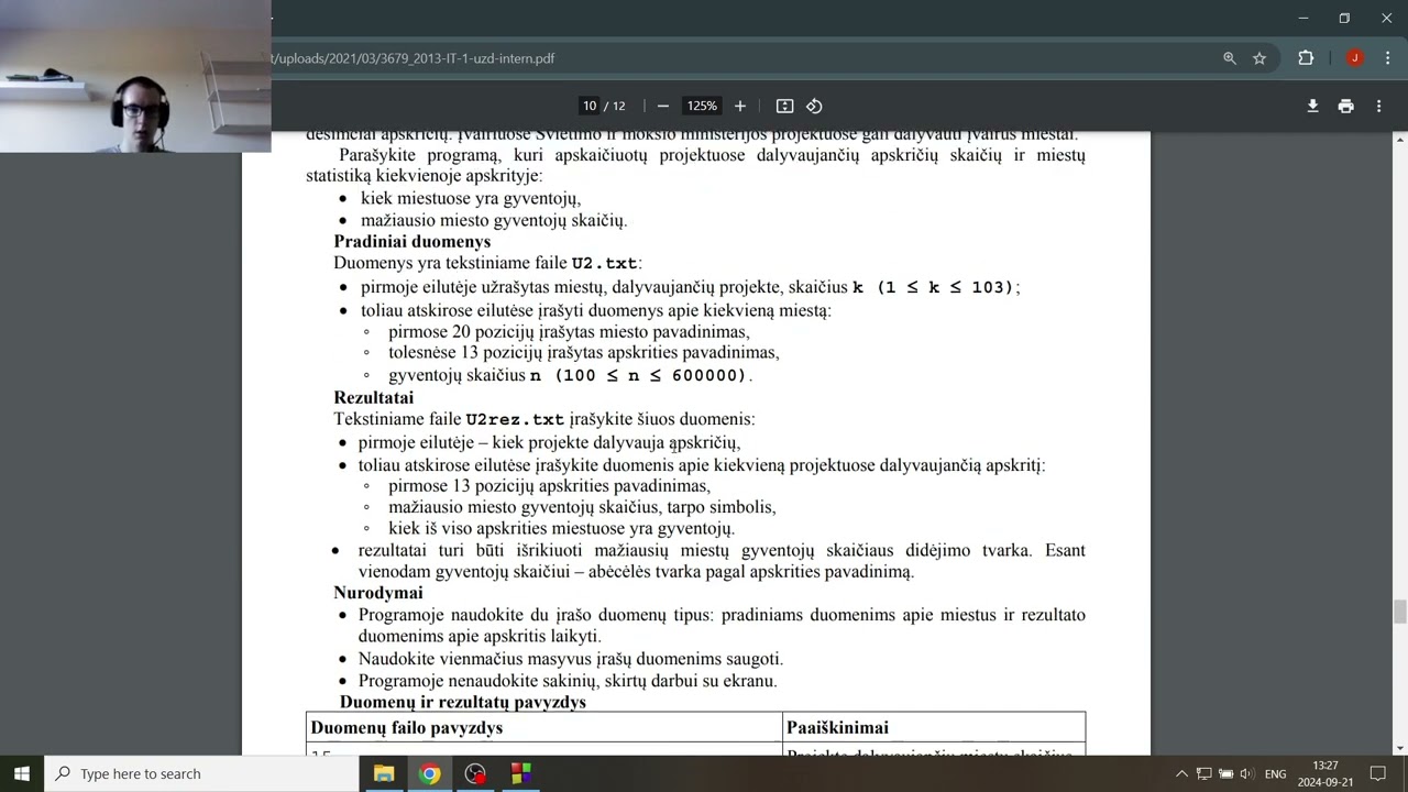 2013 IT VBE 2 Programavimo Uždavinys - Kaip Užtikrintai Palyginti Žodžius? - 2013 Informatikos VBE