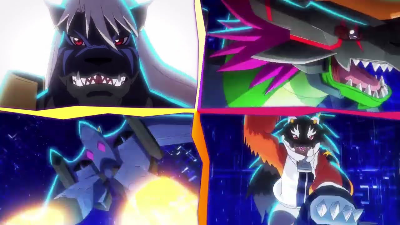 [Edge of Limit Ver.] Digimon Beatbreak - All Perfect/Ultimate Evolutions side-by-side