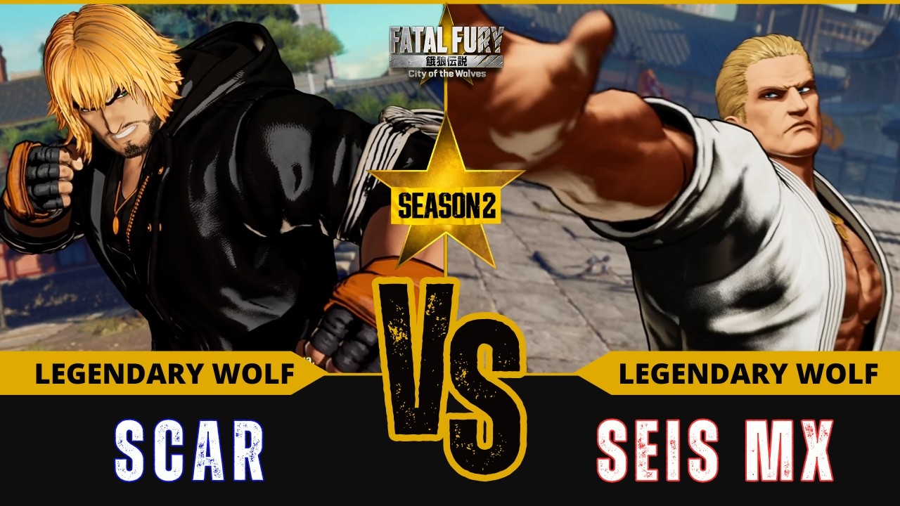 FF:CotW 🐺 SCAR (Ken Masters) vs SEIS MX (Nightmare Geese)⭐Replay Match - FATAL FURY: CotW - 2/26