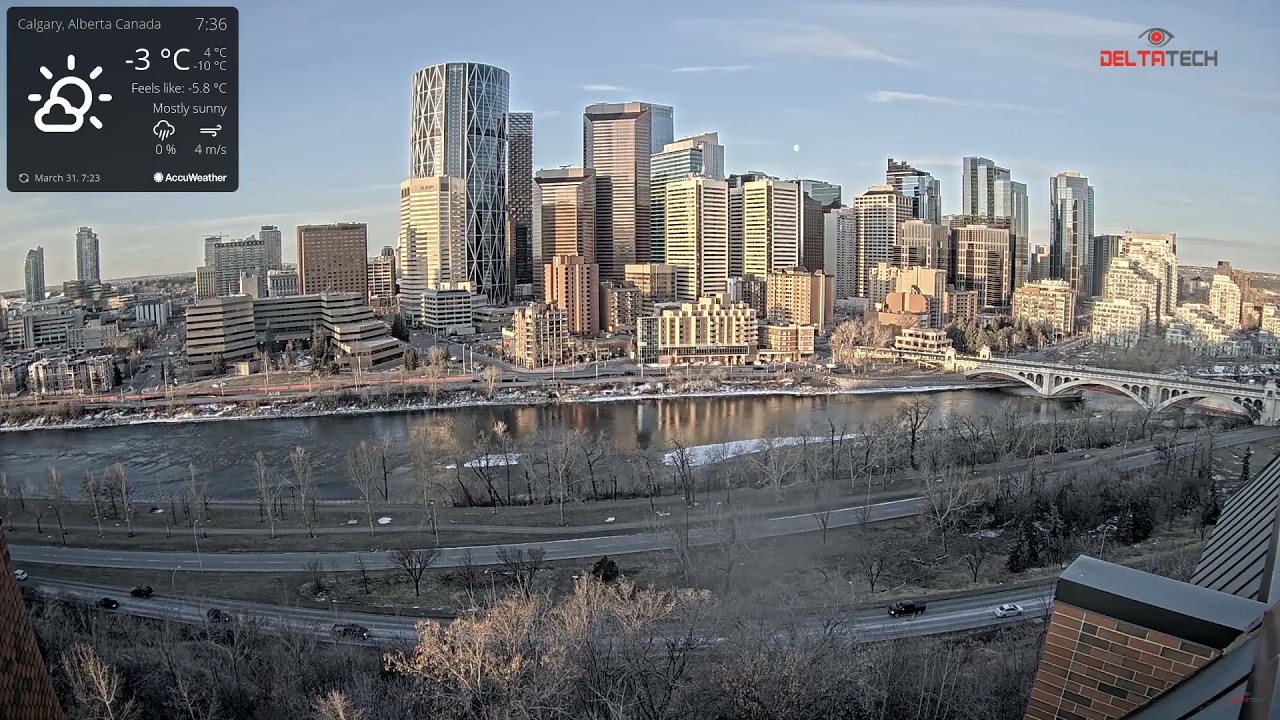 Calgary Bow- 12 Hours of a Sunny Spring Day