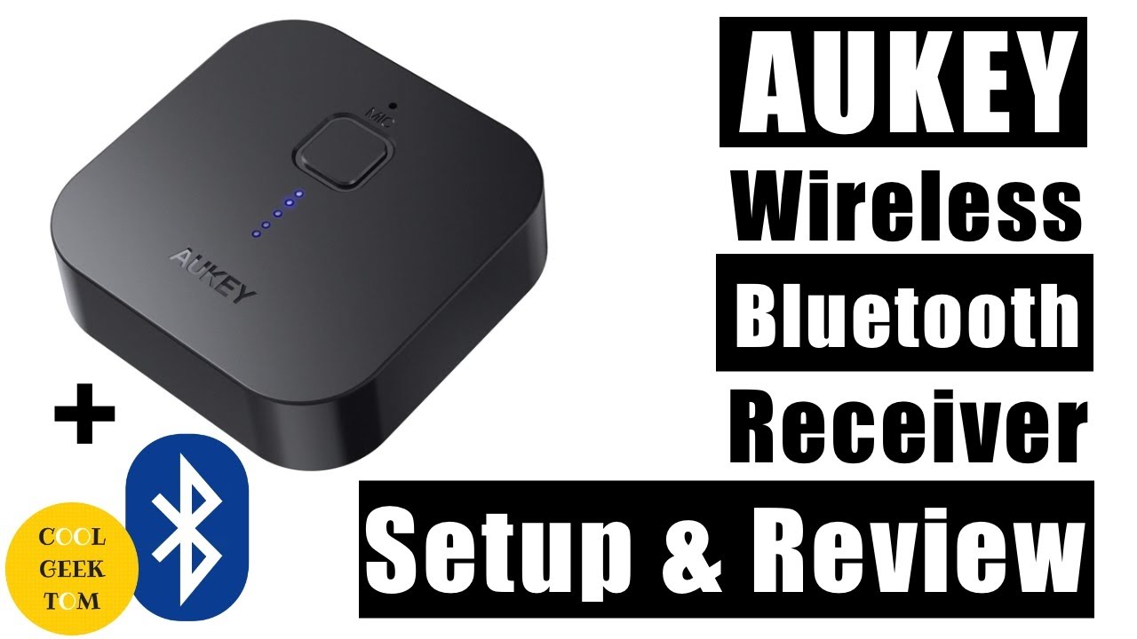 AUKEY Wireless Bluetooth Audio Receiver Setup and Review 2019