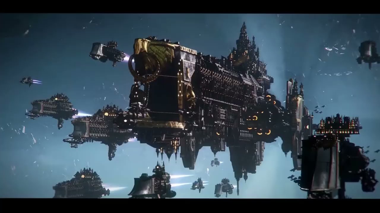 Видеоклип Warhammer 40000 - Ночной Призрак (Земля в иллюминаторе). (Ai)
