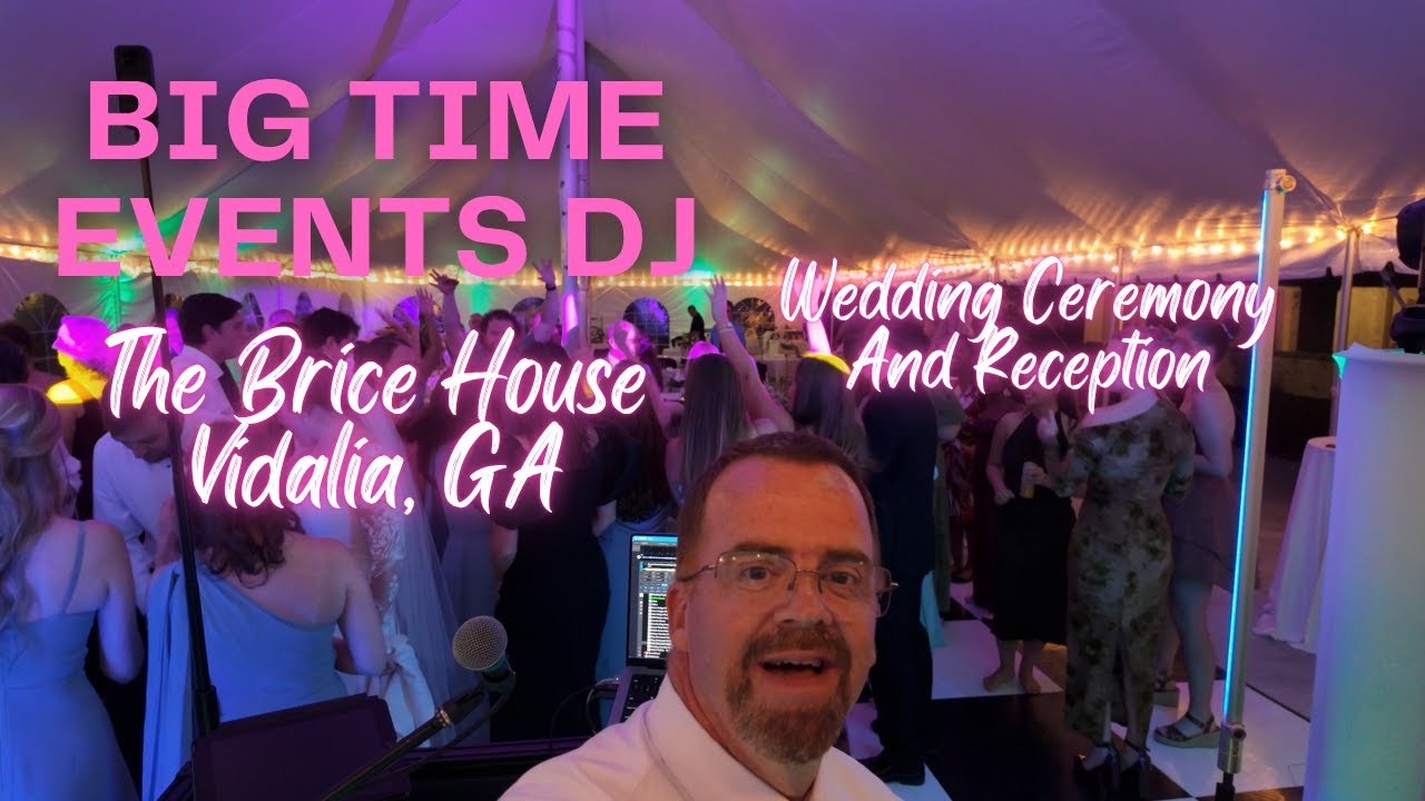 Packed Dance Floor at The Brice House in Vidalia Georgia Wedding Reception | Big Time Events DJ