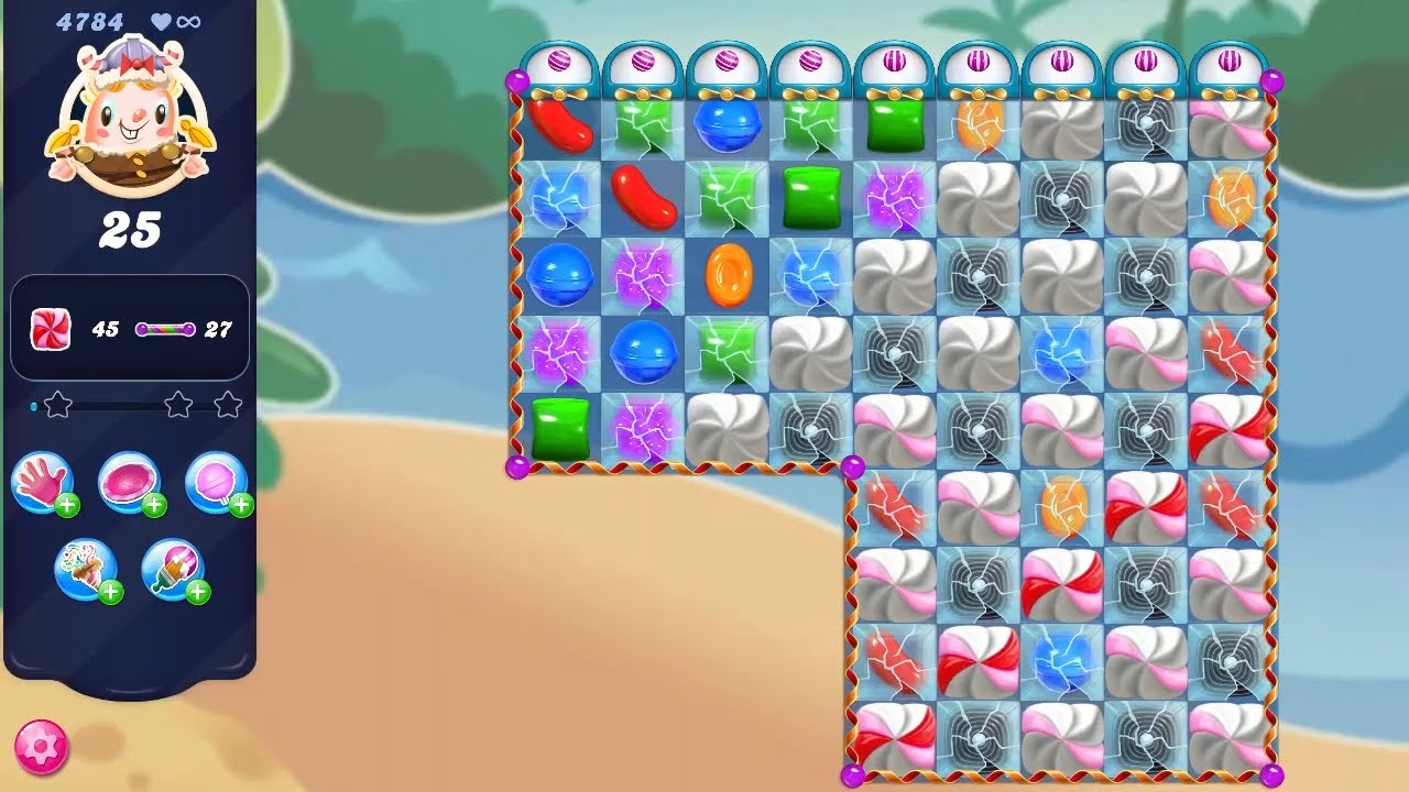 Candy Crush Saga LEVEL 4784 NO BOOSTERS (new version)🔄✅