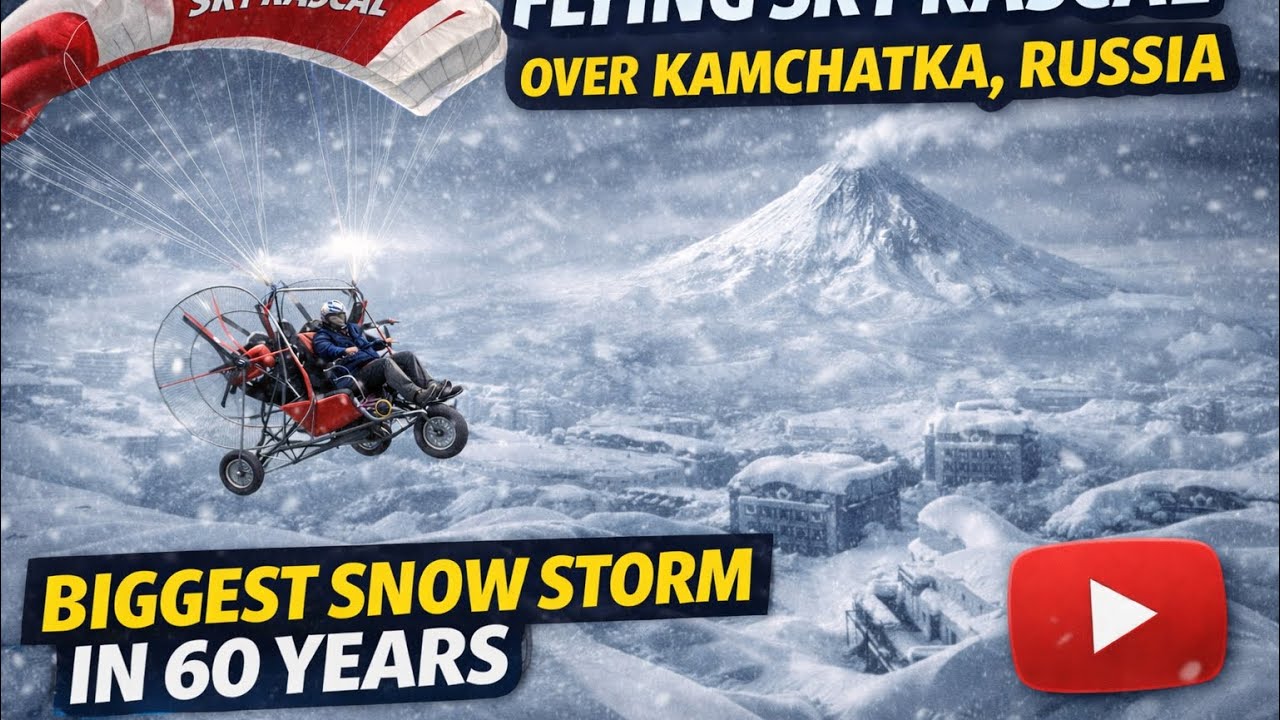 MSFS 2024 ✈ Kamchatka Russia | Snow Storm