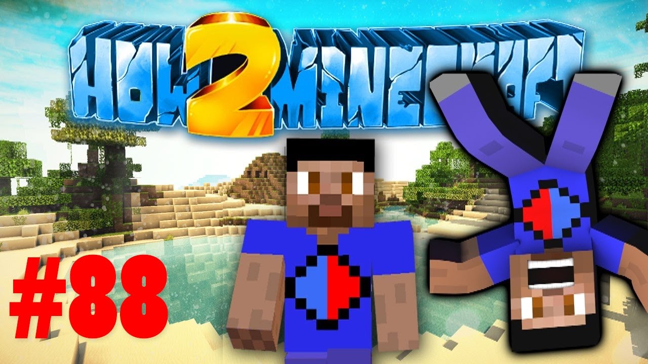 Minecraft SMP HOW TO MINECRAFT S2 #88 'BASE JUMPING V2!' with Vikkstar