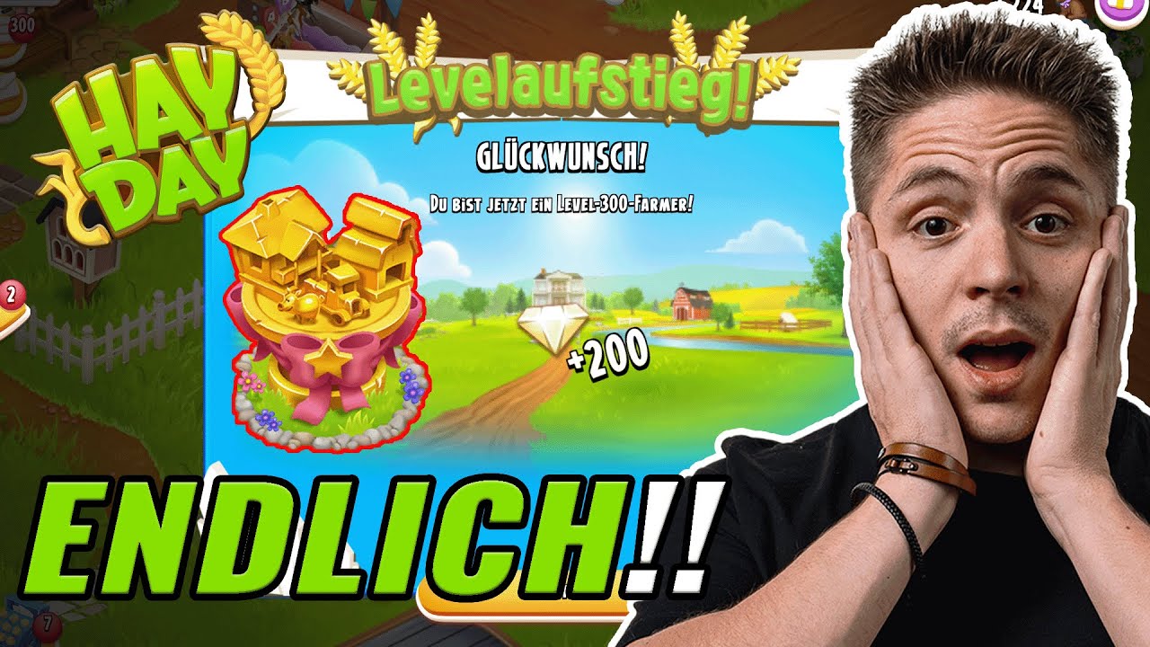 LEVEL 300!! Hay Day 😍