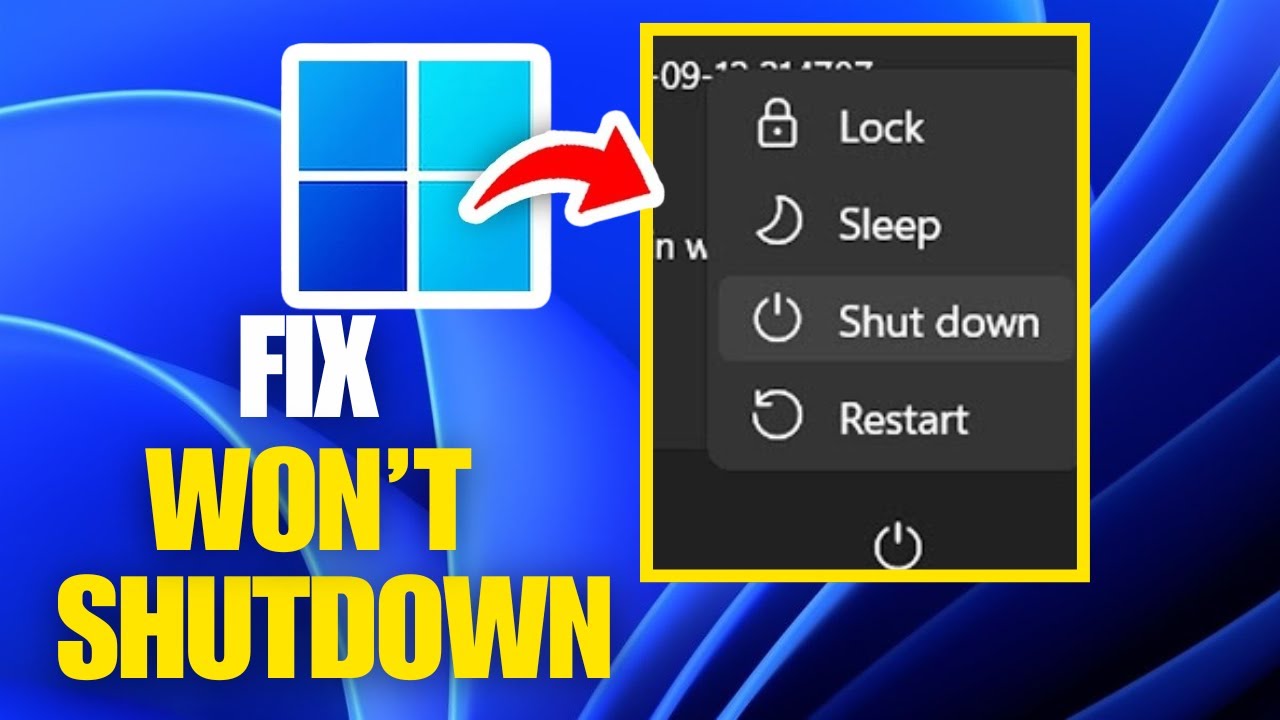 Windows 10 / 11 Laptop or PC Not Turn Off after Clicking Shut down - How To Fix Not Shutting Down